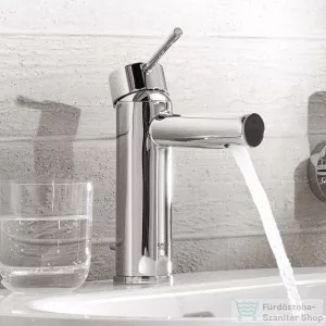 Grohe ESSENCE mosdó csaptelep, automata leeresztővel, króm 34294001