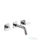 Hansgrohe AXOR Citterio M 3-lyukú, falsík alatti mosdócsaptelep takarórozettákkal és rövid kifolyóval DN15, króm  34313000