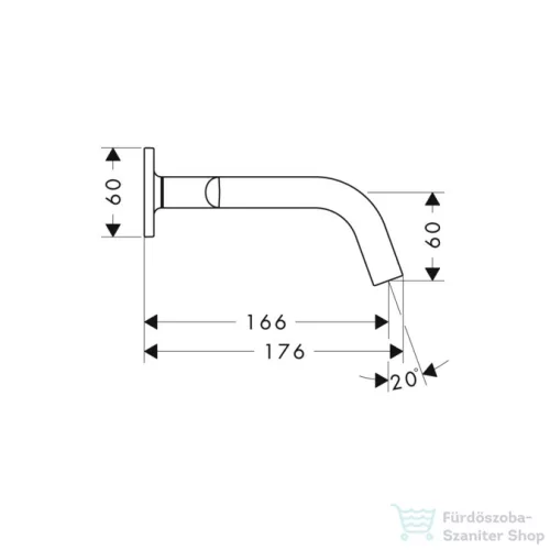 Hansgrohe AXOR Citterio M 3-lyukú, falsík alatti mosdócsaptelep takarórozettákkal és rövid kifolyóval DN15, króm  34313000