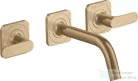 Hansgrohe AXOR Citterio M falsík alatti mosdó csaptelep 16,6 cm-es kifolyóval,szálcsiszolt bronz 34313140
