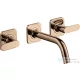 Hansgrohe AXOR Citterio M falsík alatti mosdó csaptelep 16,6 cm-es kifolyóval,polírozott vörös arany hatású 34313300