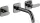 Hansgrohe AXOR Citterio M falsík alatti mosdó csaptelep 16,6 cm-es kifolyóval,polírozott fekete króm 34313330