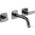 Hansgrohe AXOR Citterio M falsík alatti mosdó csaptelep 16,6 cm-es kifolyóval,polírozott fekete króm 34313330