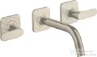 Hansgrohe AXOR Citterio M falsík alatti mosdó csaptelep 16,6 cm-es kifolyóval,szálcsiszolt nikkel 34313820