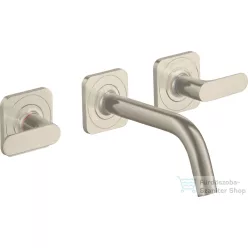   Hansgrohe AXOR Citterio M falsík alatti mosdó csaptelep 16,6 cm-es kifolyóval,szálcsiszolt nikkel 34313820