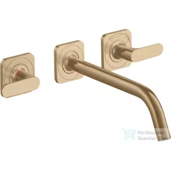   Hansgrohe AXOR Citterio M falsík alatti mosdó csaptelep 22,6 cm-es kifolyóval,szálcsiszolt bronz 34315140