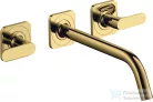Hansgrohe AXOR Citterio M falsík alatti mosdó csaptelep 22,6 cm-es kifolyóval,polírozott arany hatású 34315990