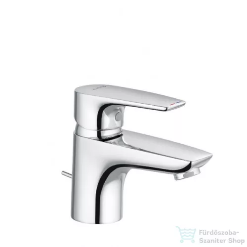 Kludi PURE&SOLID egykaros mosdó csaptelep 60 NA 15, automata leeresztővel, króm 343850575