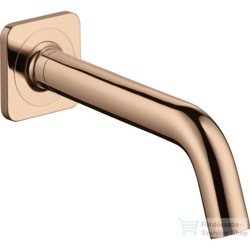 Hansgrohe AXOR CITTERIO M 18,2 cm-es kádkifolyó DN20,polírozott vörös arany hatású 34410300