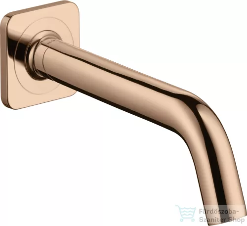 Hansgrohe AXOR CITTERIO M 18,2 cm-es kádkifolyó DN20,polírozott vörös arany hatású 34410300