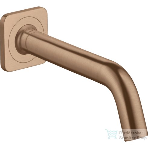 Hansgrohe AXOR CITTERIO M 18,2 cm-es kádkifolyó DN20,szálcsiszolt vörös arany hatású 34410310