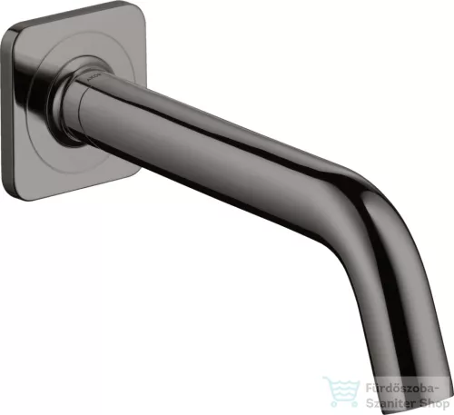 Hansgrohe AXOR CITTERIO M 18,2 cm-es kádkifolyó DN20,polírozott fekete króm 34410330
