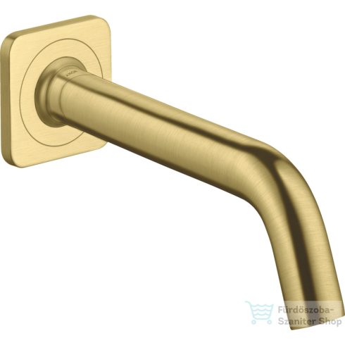 Hansgrohe AXOR CITTERIO M 18,2 cm-es kádkifolyó DN20,szálcsiszolt sárgaréz hatású 34410950