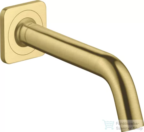 Hansgrohe AXOR CITTERIO M 18,2 cm-es kádkifolyó DN20,szálcsiszolt sárgaréz hatású 34410950