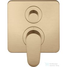   Hansgrohe AXOR Citterio M falsík alatti kád/zuhany csaptelep alaptest nélkül,szálcsiszolt bronz 34425140