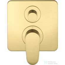   Hansgrohe AXOR Citterio M falsík alatti kád/zuhany csaptelep alaptest nélkül,szálcsiszolt sárgaréz hatású 34425950