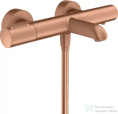 Hansgrohe AXOR Citterio M termosztátos kádtöltő csaptelep,szálcsiszolt vörös arany hatású 34435310