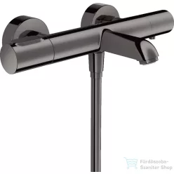   Hansgrohe AXOR Citterio M termosztátos kádtöltő csaptelep,polírozott fekete króm 34435330