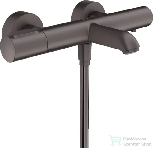 Hansgrohe AXOR Citterio M termosztátos kádtöltő csaptelep,szálcsiszolt fekete króm 34435340