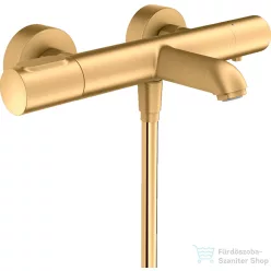   Hansgrohe AXOR Citterio M termosztátos kádtöltő csaptelep,szálcsiszolt sárgaréz hatású 34435950
