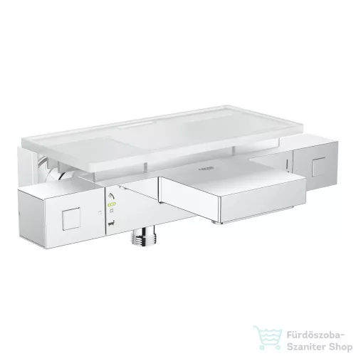 Grohe Grohtherm Cube termosztátos kádcsaptelep Grohe EasyReach zuhanypolccal 34502000