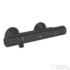   Grohe PRECISION START termosztátos zuhany csaptelep zuhanyszett nélkül,matt fekete 345942430