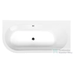   Sapho POLYSAN ASTRA R MONOLITH asszimetrikus kád, 160x75x60cm (34611M)