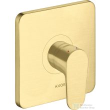   Hansgrohe AXOR Citterio M falsík alatti kád/zuhany csaptelep alaptest nélkül,szálcsiszolt sárgaréz hatású 34625950