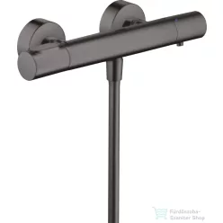   Hansgrohe AXOR CITTERIO M termosztátos zuhany csaptelep,szálcsiszolt fekete króm 34635340
