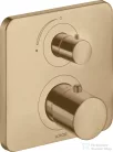 Hansgrohe AXOR Citterio M falsík alatti termosztátos kád/zuhany csaptelep elzárószeleppel,szálcsiszolt bronz 34705140
