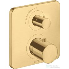   Hansgrohe AXOR Citterio M falsík alatti termosztátos kád/zuhany csaptelep elzárószeleppel,szálcsiszolt arany hatású 34705250