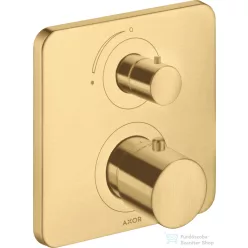   Hansgrohe AXOR Citterio M falsík alatti termosztátos kád/zuhany csaptelep elzárószeleppel,szálcsiszolt arany hatású 34705250