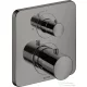 Hansgrohe AXOR Citterio M falsík alatti termosztátos kád/zuhany csaptelep elzárószeleppel,polírozott fekete króm 34705330