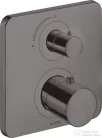 Hansgrohe AXOR Citterio M falsík alatti termosztátos kád/zuhany csaptelep elzárószeleppel,szálcsiszolt fekete króm 34705340
