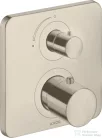 Hansgrohe AXOR Citterio M falsík alatti termosztátos kád/zuhany csaptelep elzárószeleppel,szálcsiszolt nikkel 34705820