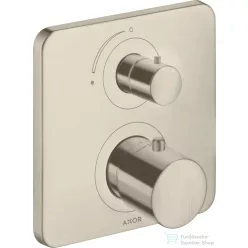   Hansgrohe AXOR Citterio M falsík alatti termosztátos kád/zuhany csaptelep elzárószeleppel,szálcsiszolt nikkel 34705820