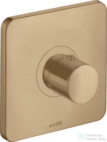 Hansgrohe AXOR Citterio M termosztát falsík alatti szereléshez,szálcsiszolt bronz 34715140