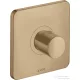 Hansgrohe AXOR Citterio M termosztát falsík alatti szereléshez,szálcsiszolt bronz 34715140