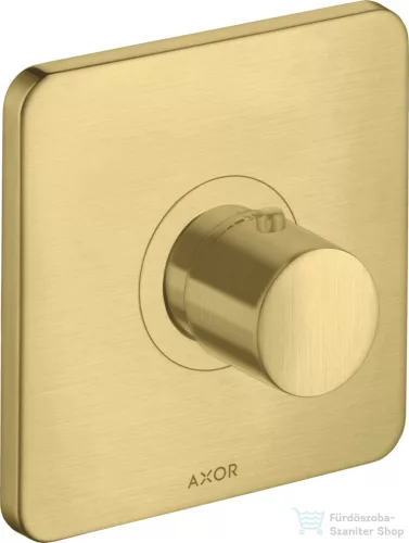 Hansgrohe AXOR Citterio M termosztát falsík alatti szereléshez,szálcsiszolt sárgaréz hatású 34715950