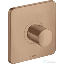   Hansgrohe AXOR Citterio M Highflow termosztát falsík alatti szereléshez,szálcsiszolt vörös arany hatású 34716310