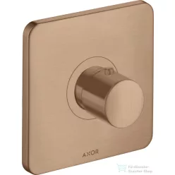  Hansgrohe AXOR Citterio M Highflow termosztát falsík alatti szereléshez,szálcsiszolt vörös arany hatású 34716310