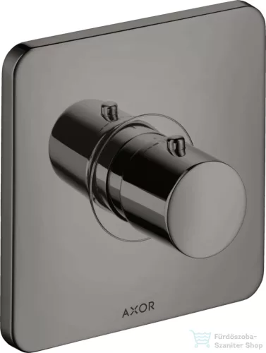 Hansgrohe AXOR Citterio M HIghflow termosztát falsík alatti szereléshez,polírozott fekete króm 34716330