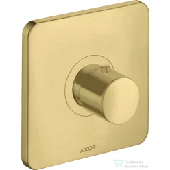   Hansgrohe AXOR Citterio M Highflow termosztát falsík alatti szereléshez,szálcsiszolt sárgaréz hatású 34716950