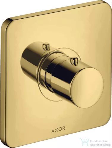 Hansgrohe AXOR Citterio M Highflow termosztát falsík alatti szereléshez,polírozott arany hatású 34716990