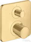 Hansgrohe AXOR Citterio M falsík alatti termosztátos kád/zuhany csaptelep elzárószeleppel,szálcsiszolt arany hatású 34725250