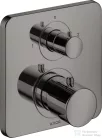 Hansgrohe AXOR Citterio M falsík alatti termosztátos kád/zuhany csaptelep elzárószeleppel,polírozott fekete króm 34725330