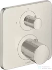 Hansgrohe AXOR Citterio M falsík alatti termosztátos kád/zuhany csaptelep elzárószeleppel,rozsdamentes acél hatású 34725800