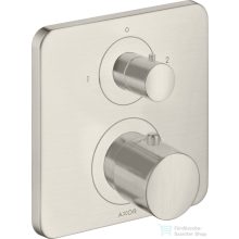   Hansgrohe AXOR Citterio M falsík alatti termosztátos kád/zuhany csaptelep elzárószeleppel,rozsdamentes acél hatású 34725800