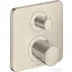 Hansgrohe AXOR Citterio M falsík alatti termosztátos kád/zuhany csaptelep elzárószeleppel,Szálcsiszolt nikkel 34725820