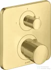 Hansgrohe AXOR Citterio M falsík alatti termosztátos kád/zuhany csaptelep elzárószeleppel,szálcsiszolt sárgaréz hatású 34725950
